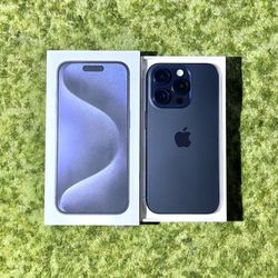 iPhone 15 Pro | 128GB | Blue Titanium | Factory Unlocked