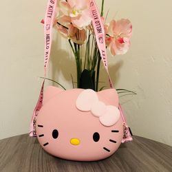 Pink Hello Kitty Crossbody Bag 
