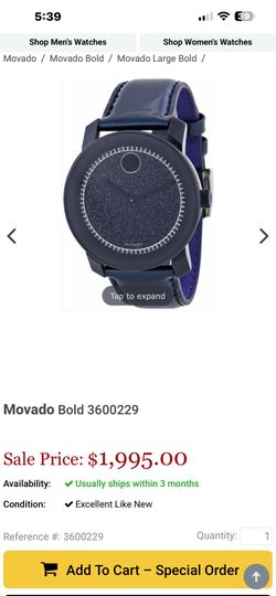 Movado Watch