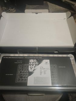 AULA F75 75% Wireless Mechanical Keyboard, Hot Swappable Creamy