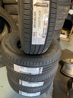 225/70/14! Hankook! Free mount and balance!