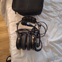 Rugged Head Sets For Pilot