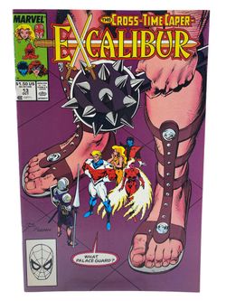 1989 Marvel Comic The Cross Time Caper-Excalibur No. 13