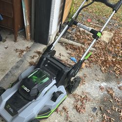 Ego 21’ Lawnmower With Battery And Charger Pack 