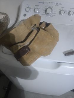 Vintage leather tool belt
