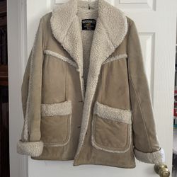 Suede Leather jacket- vintage Sears