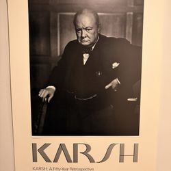 Winston Churchill 1941 Photo by Yousuf Karsh Print Poster