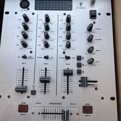 Behringer DX626 DJ mixer 3ch BPM counter 