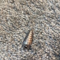 Sterling Silver Tribal Engraved Teardrop Earrings