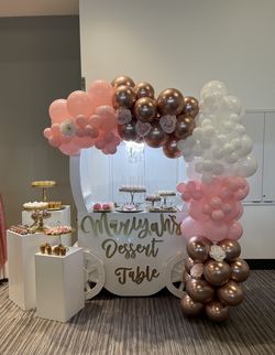 Pedestals And Candy Cart