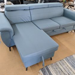 Reversible Sectional Sofa Sleeper $759