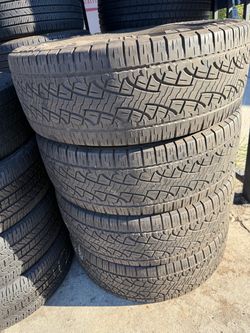 285/65r20 pirelli tires en excelentes condiciones de vida las 4