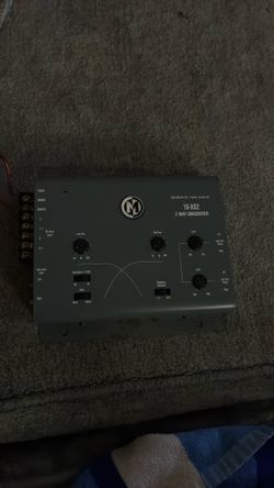 Memphis car audio 2 way crossover