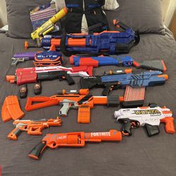 Nerf gun lot