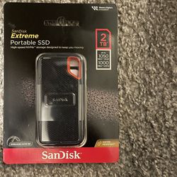 SanDisk Extreme Portable SSD 2tb 