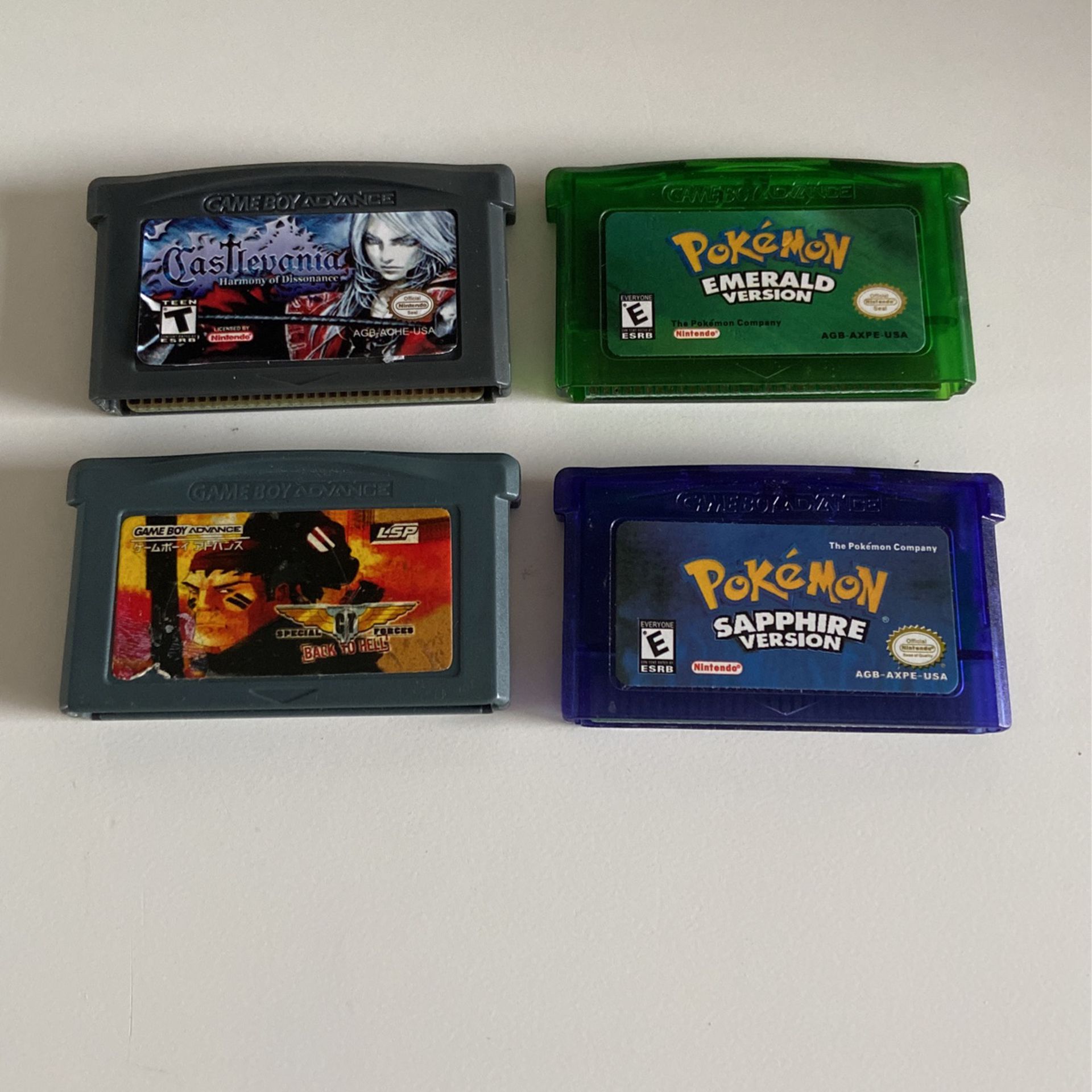 Gameboy Advance Games Repro