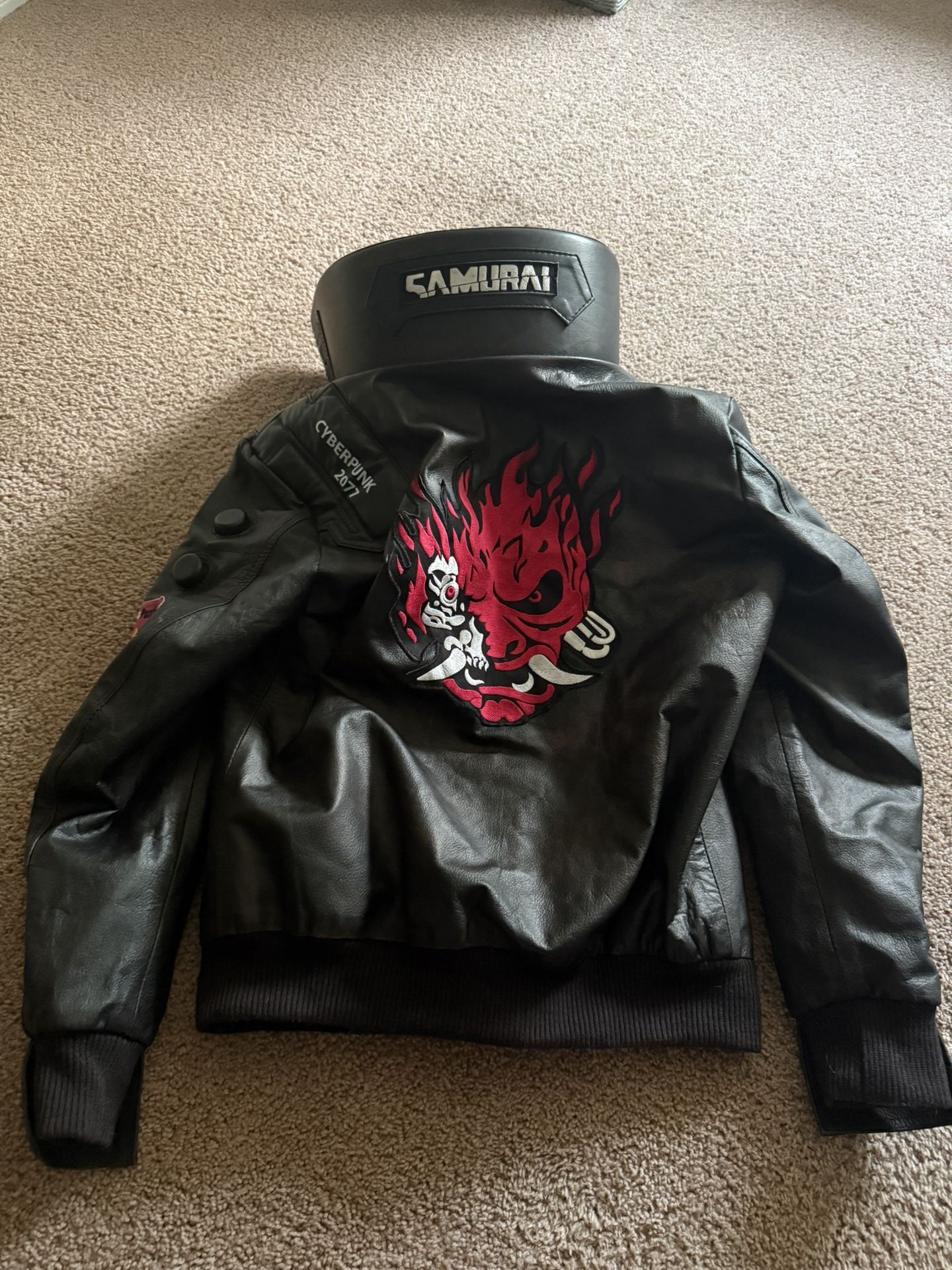 Cyberpunk 2077 Samurai Leather Jacket