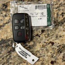 Genuine Jaguar Keyless Entry Transmitter T4A12800 -NEW OEM -