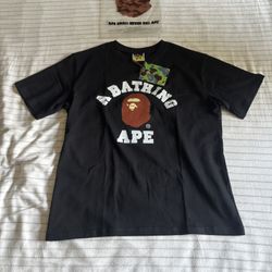 Black A Bathing Ape Tee  (BAPE)