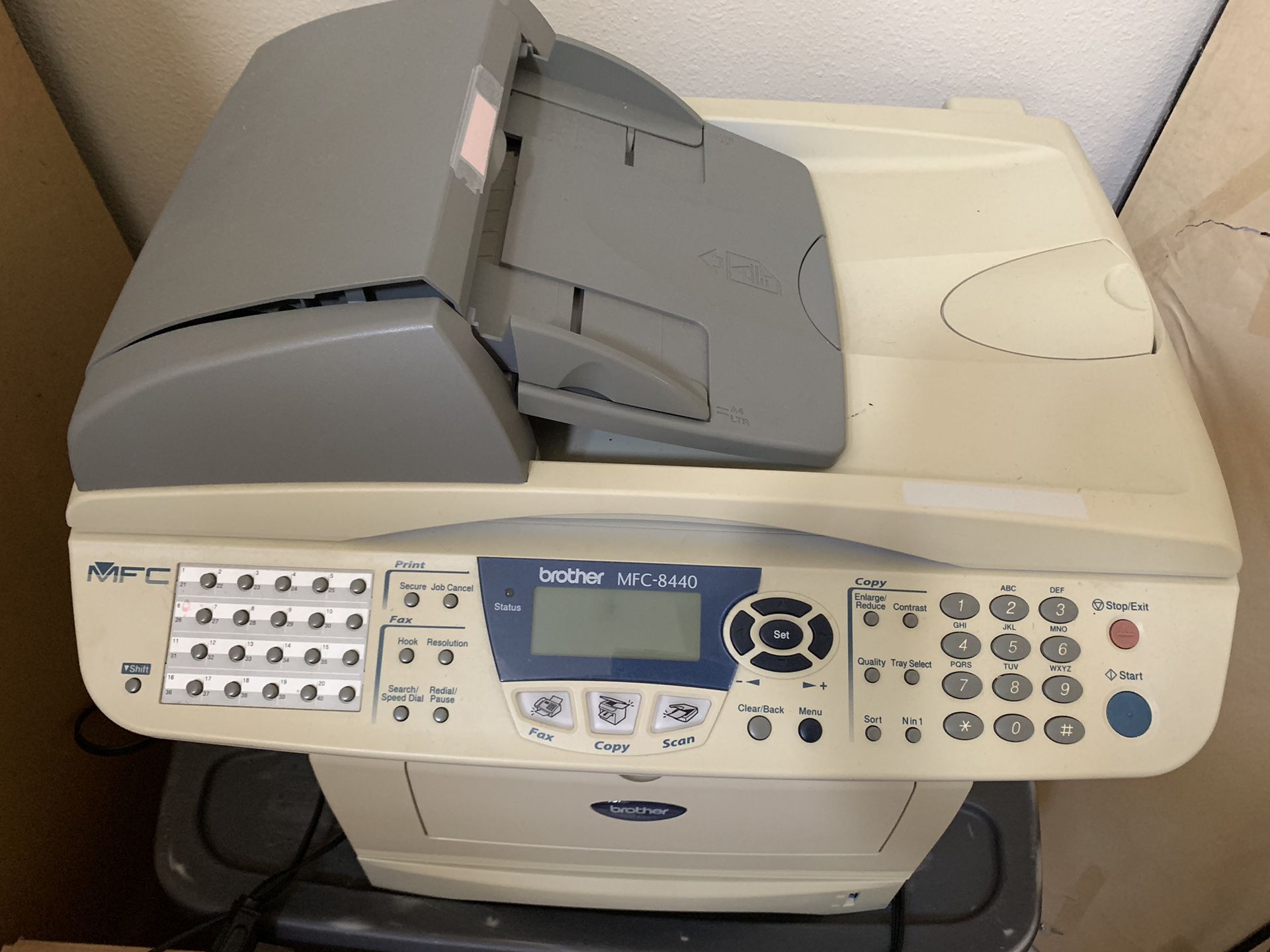 Brother Printer and fax all in on / commercials
