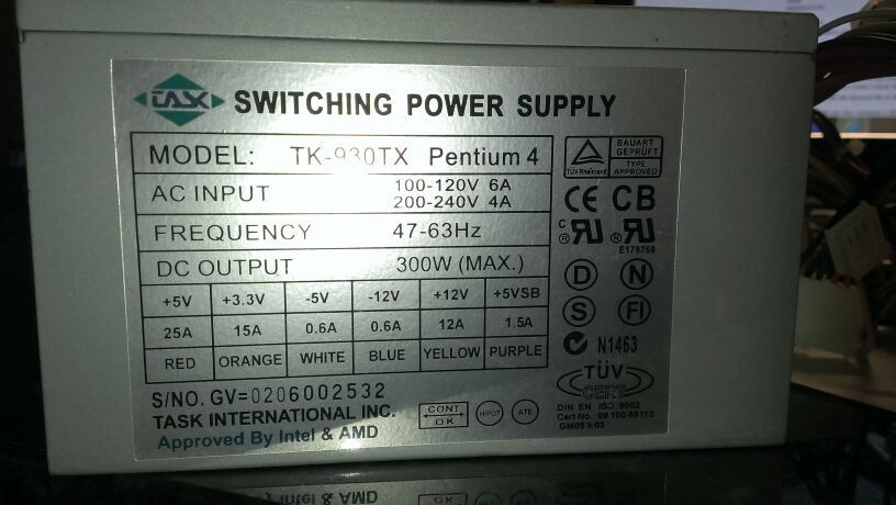 Task power supply