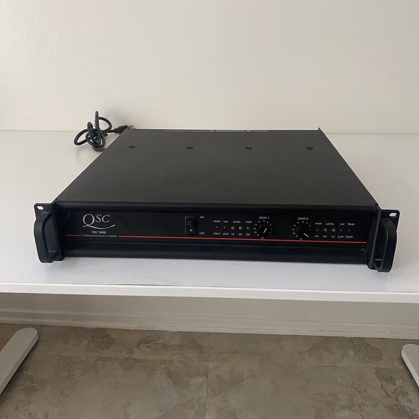 QSC EX-1600 600 Watt Stereo Power Amp for Sale in Los Angeles, CA