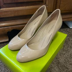 Beige Homecoming Heels