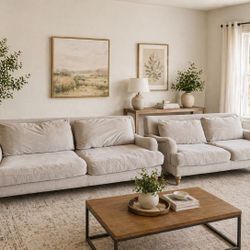 Lounger Couch Sofa & Loveseat Set