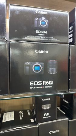 Canon r6v kit with lens new