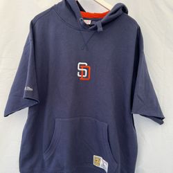 NWT San Diego Padres Baseball Pullover Hoodie 