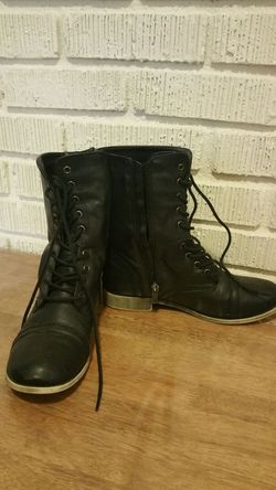 Madden Girl Combat Boots