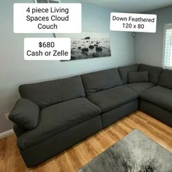 Cloud Modular Sectional Couch Sofa 