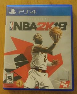 NBA 2K18 for PS4