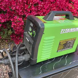 TITANIUM™ 65 Amp Plasma Cutter uses inverter technology for better performance and lighter weight. This cutter has a digital display for fast, eas
