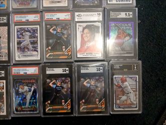 Shohei Ohtani, Paul Skenes, Graded Cards PSA 10