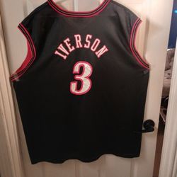 Vintage Allen Iverson Sixers Basketball Jersey