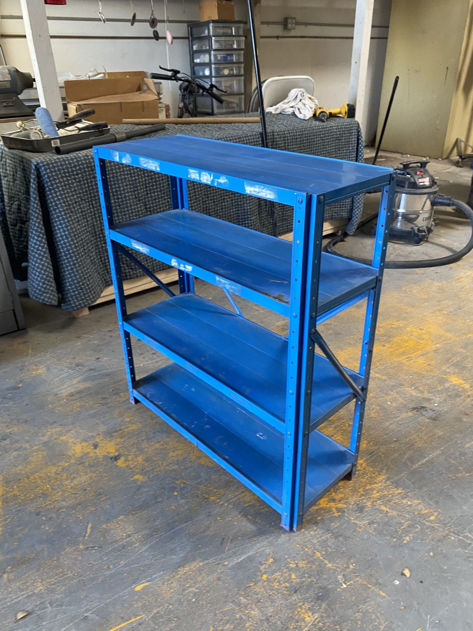 Metal Shelving Unit