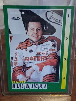 1993 Maxx Alan Kulwicki NASCAR Trading Card