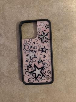 Wildflower Star Tattoo Case iPhone 14 Pro Max