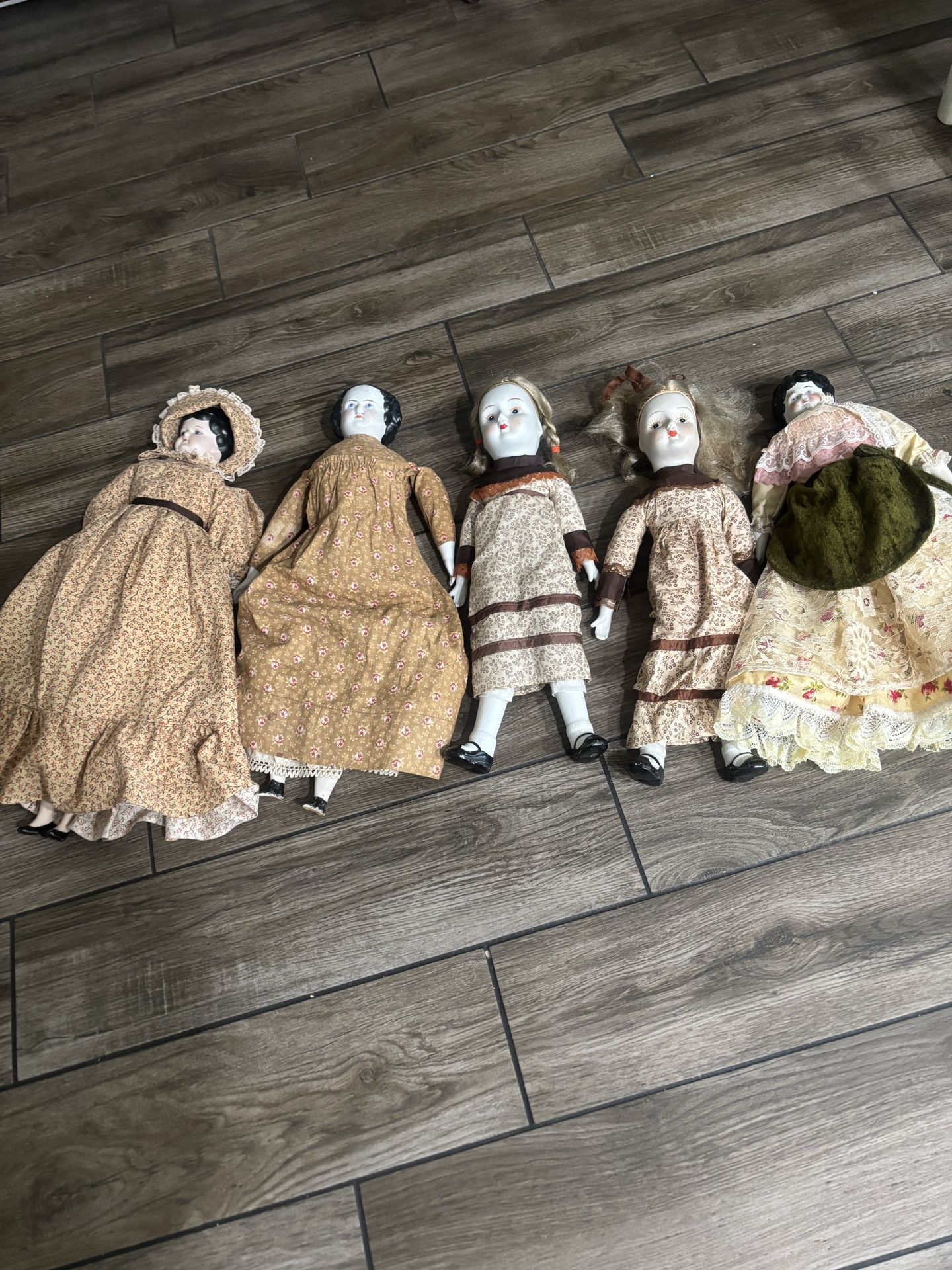 Vintage Porcelain Dolls