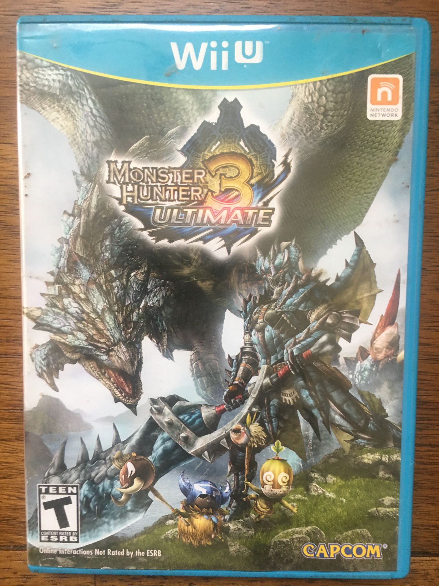 Nintendo Wii U monster hunter 3