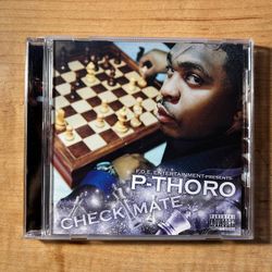 P-Thoro Check Mate Cd 2008 Rare Arizona Gangsta Rap F.O.E. Entertainment