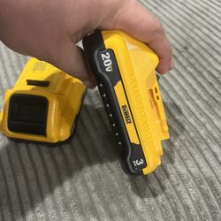 Dewalt 3ah Battery Set 