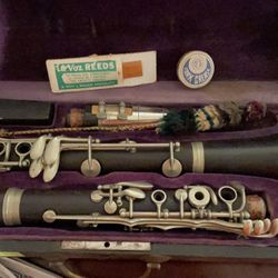 Buffet Crampon Cie A Paris France Clarinet w/Case 