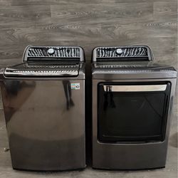 LG washer and gas dryer