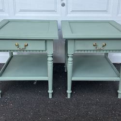 2 Custom End Tables ! 
