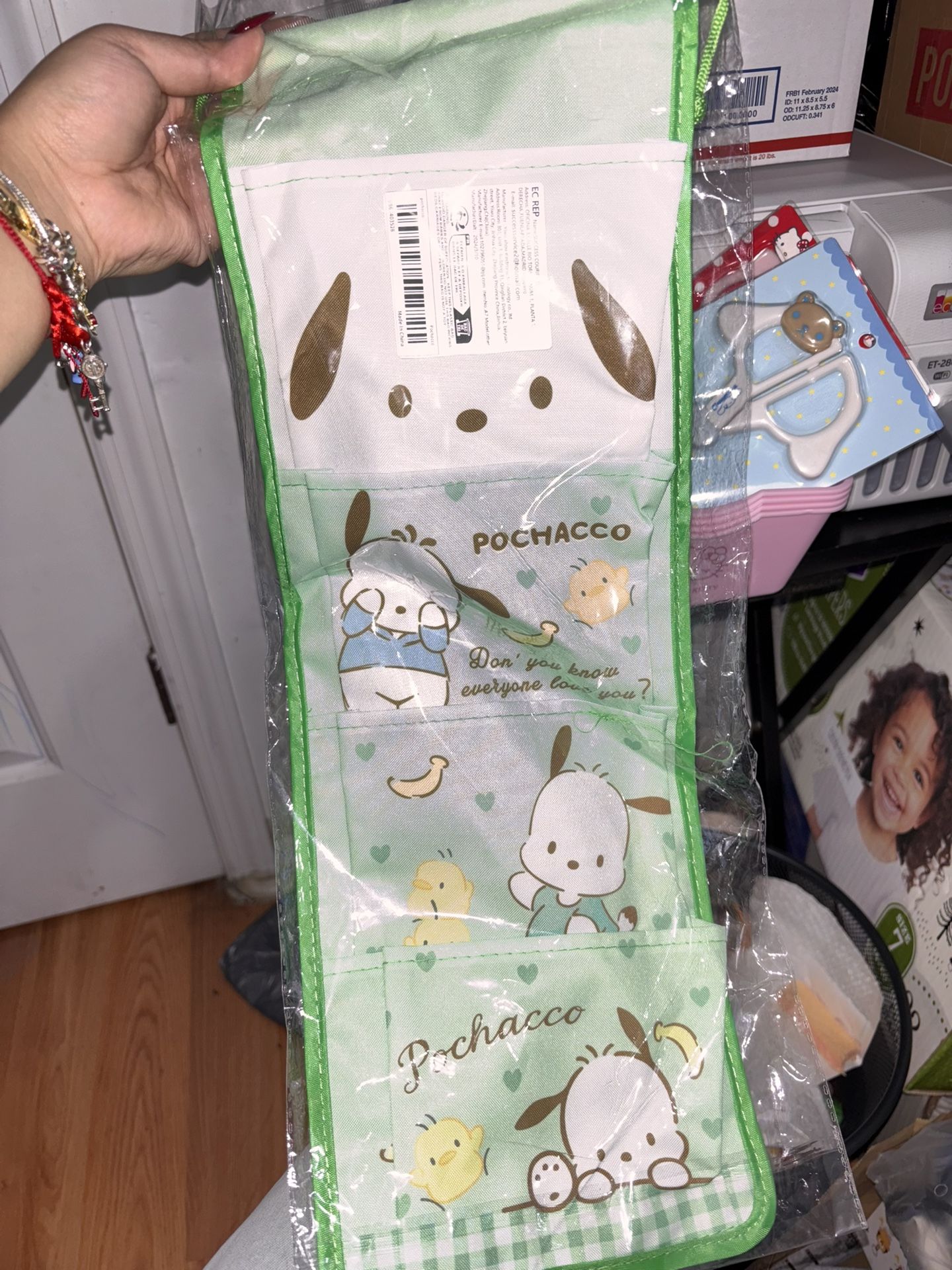 Sanrio Wall Hanging Storage Bag