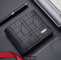 Men's Fashion Imitation Leather Wallet
