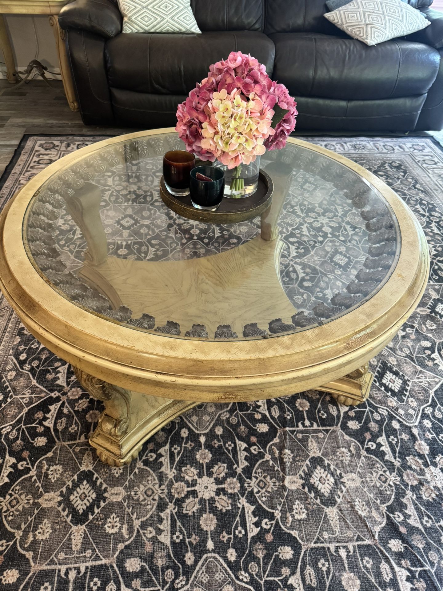Ashley Furniture Coffee Table And Matching End Tables