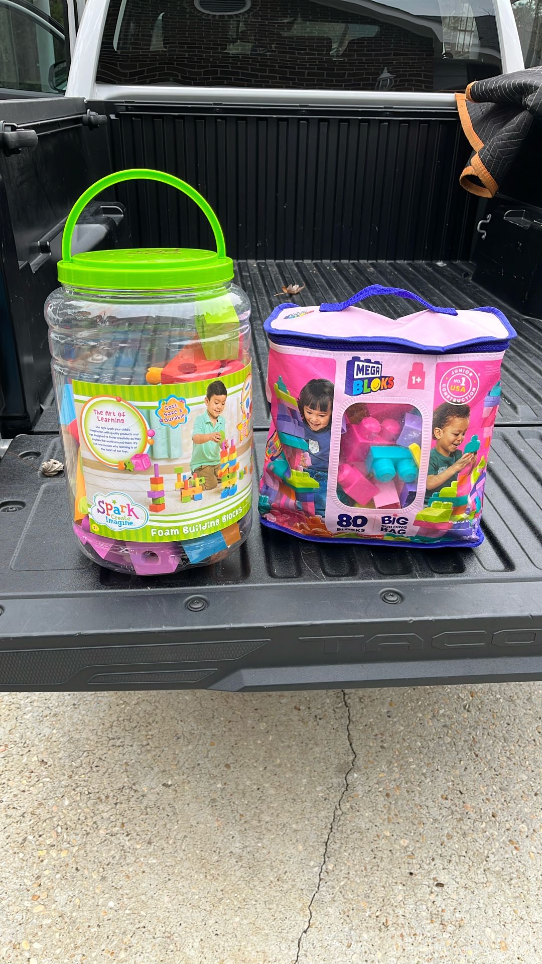 Two Sets Of Blocks Both For 10